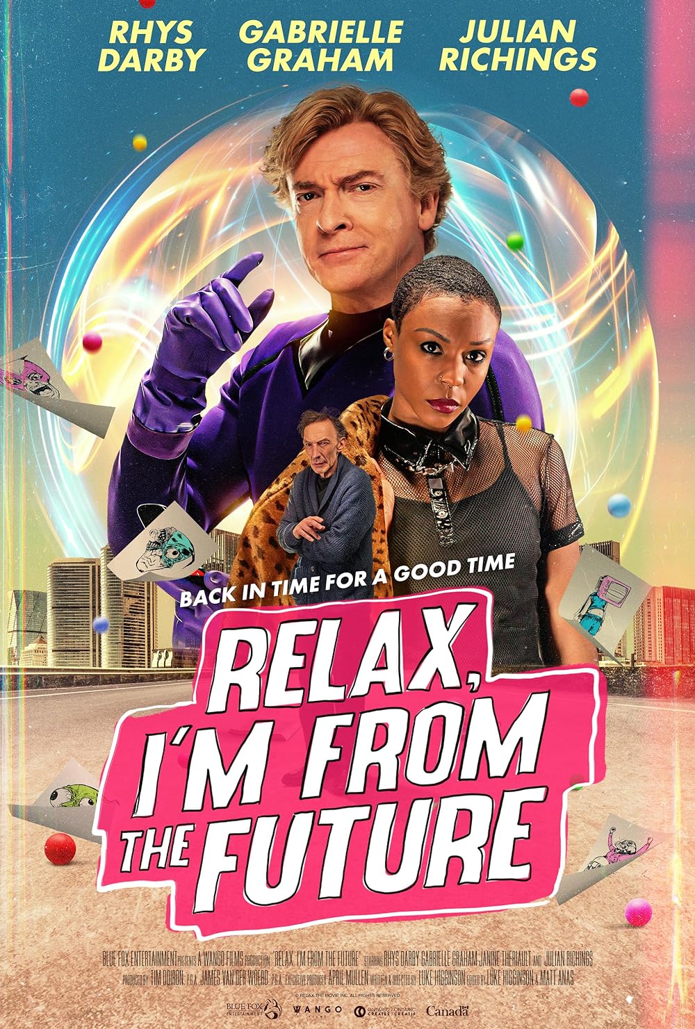 دانلود فیلم Relax, I'm from the Future 2022