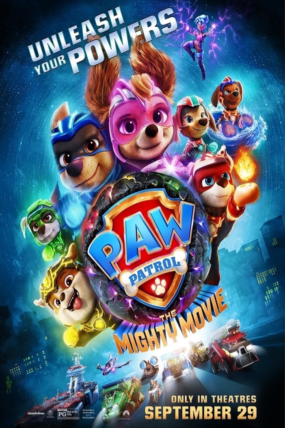دانلود فیلم PAW Patrol: The Mighty Movie 2023